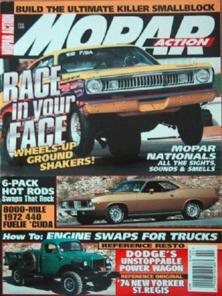 MOPAR ACTION 1998 FEB - St. REGIS, POWER WAGON, 440FI